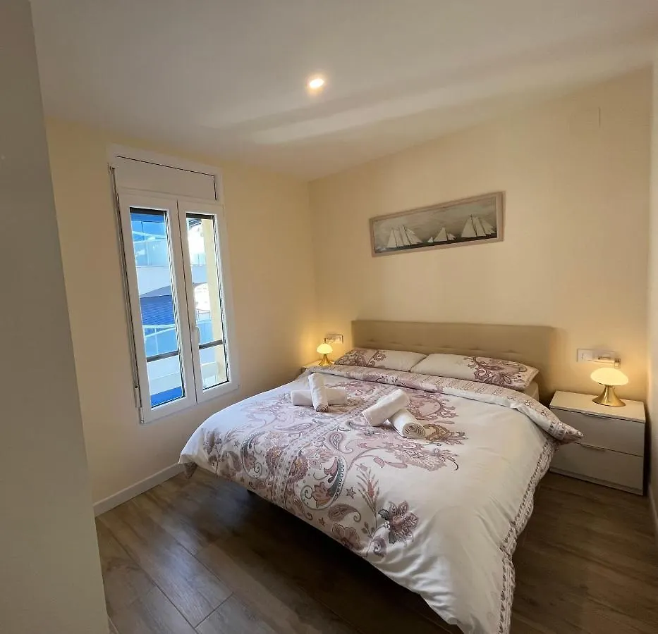 Apartment In Salou Next To The Beach For Families,Wifi